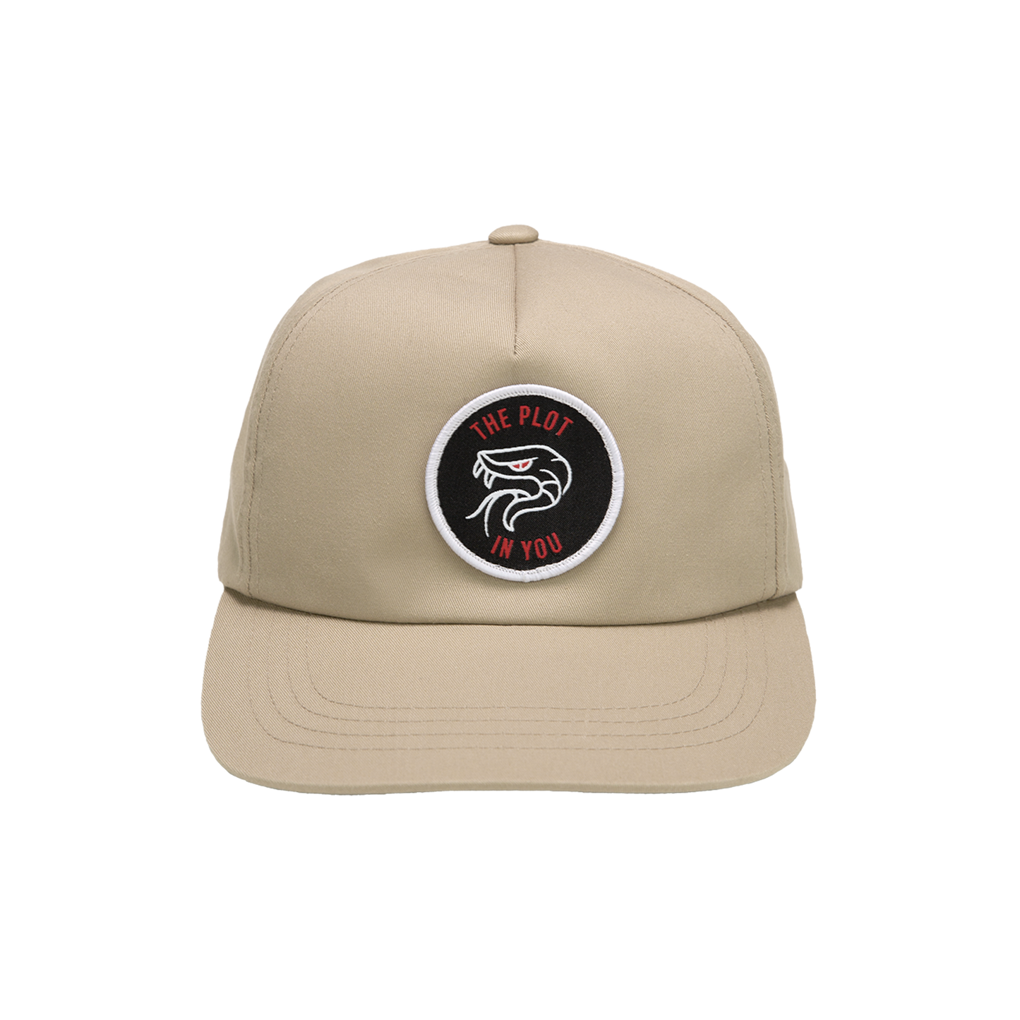 Snake Head Khaki Hat